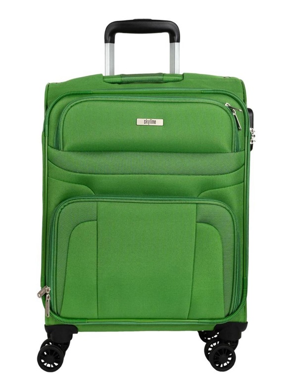 Skyline Cestovný kufor Skyline Orlando 4w S Green