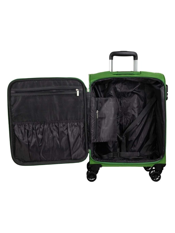 Skyline Cestovný kufor Skyline Orlando 4w S Green
