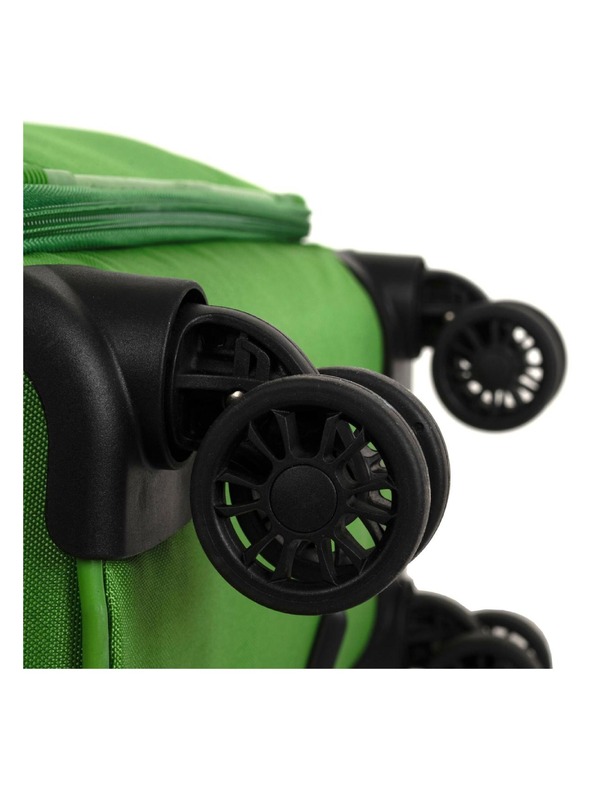 Skyline Cestovný kufor Skyline Orlando 4w S Green