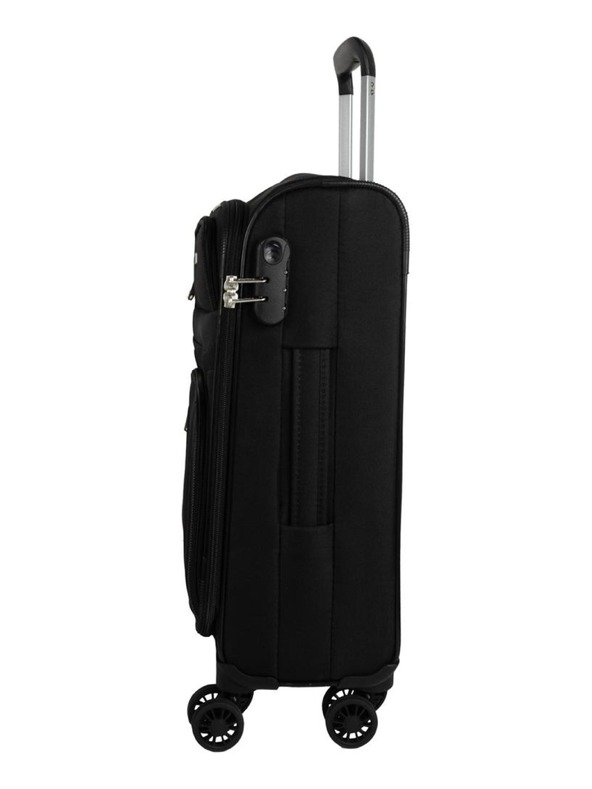 Skyline Cestovný kufor Skyline Orlando 4w S Black