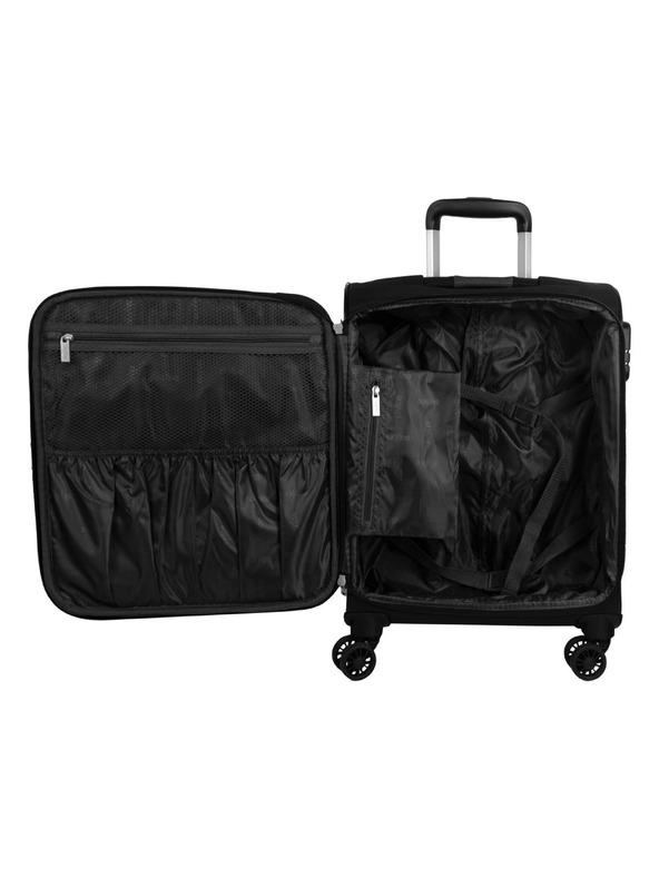 Skyline Cestovný kufor Skyline Orlando 4w S Black