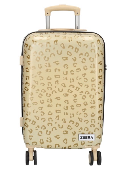 Zebra Trends Cestovný kufor Zebra Travel 21493 S Gold