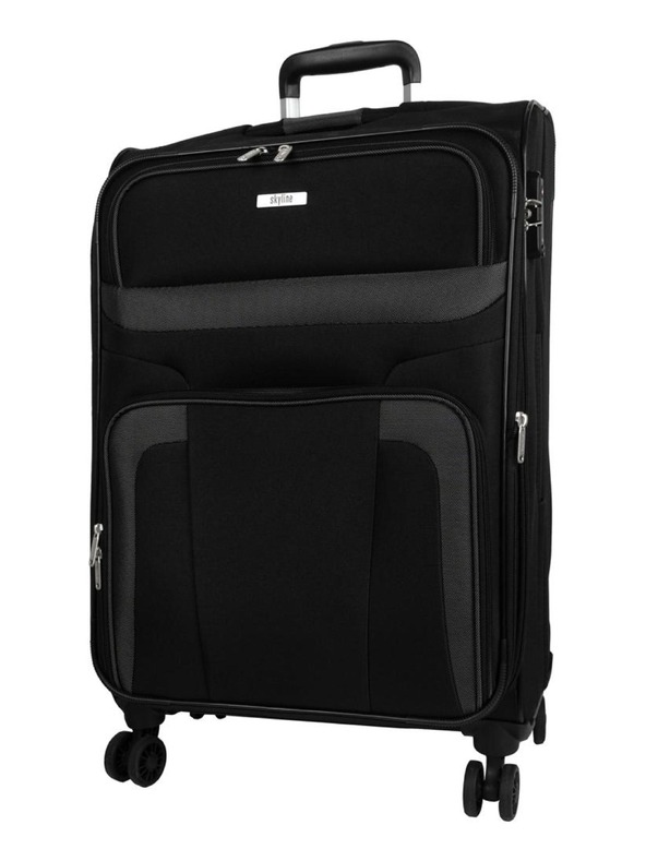 Skyline Cestovný kufor Skyline Orlando 4w M Black