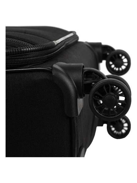Skyline Cestovný kufor Skyline Orlando 4w M Black