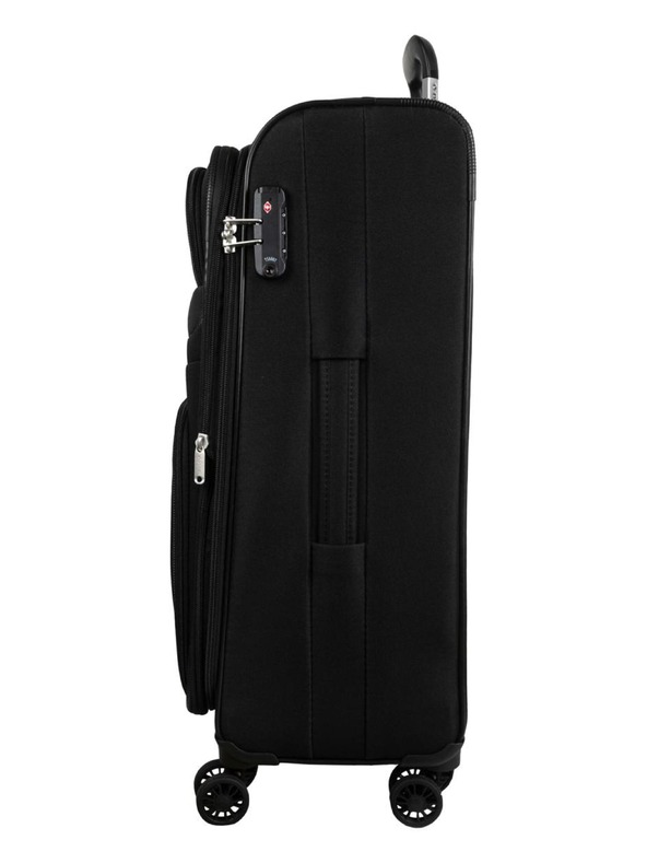 Skyline Cestovný kufor Skyline Orlando 4w M Black