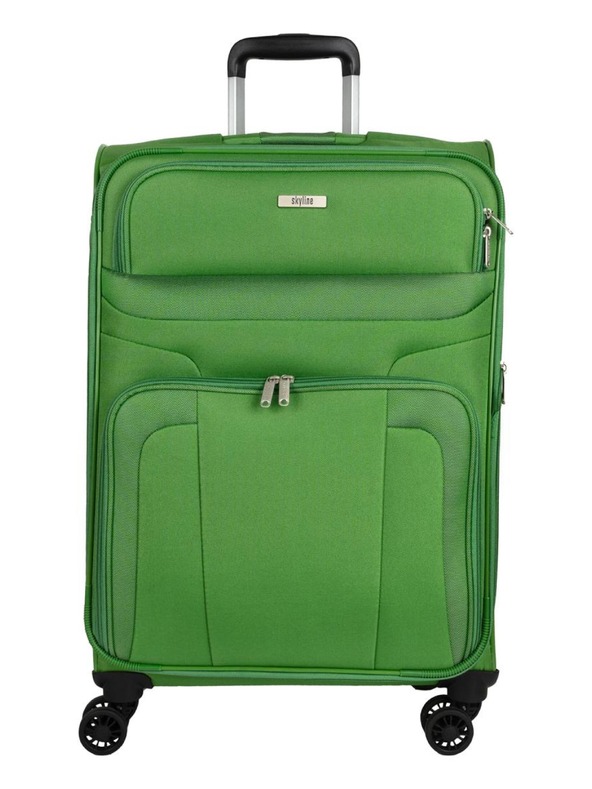 Skyline Cestovný kufor Skyline Orlando 4w M Green