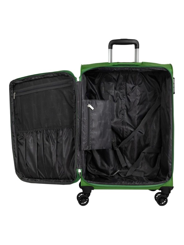 Skyline Cestovný kufor Skyline Orlando 4w M Green