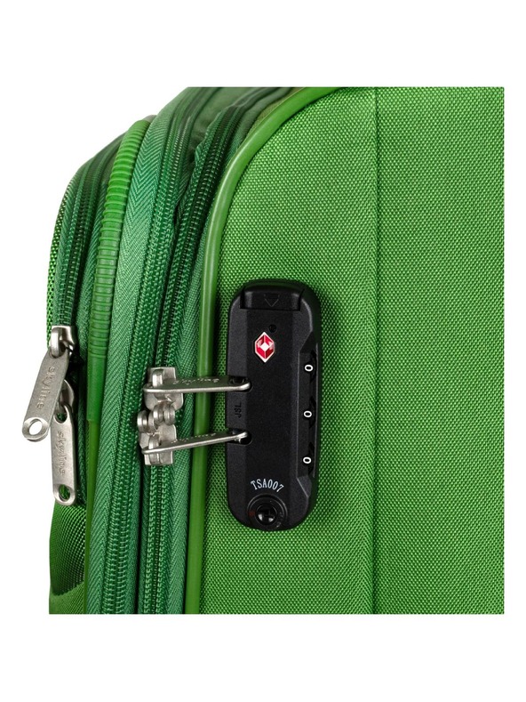 Skyline Cestovný kufor Skyline Orlando 4w M Green
