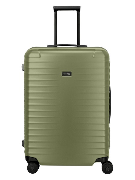 Titan Cestovný kufor Titan Overseas M plus Forest green