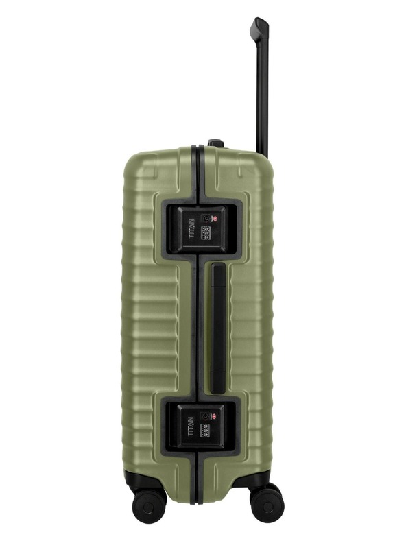 Titan Cestovný kufor Titan Overseas M plus Forest green