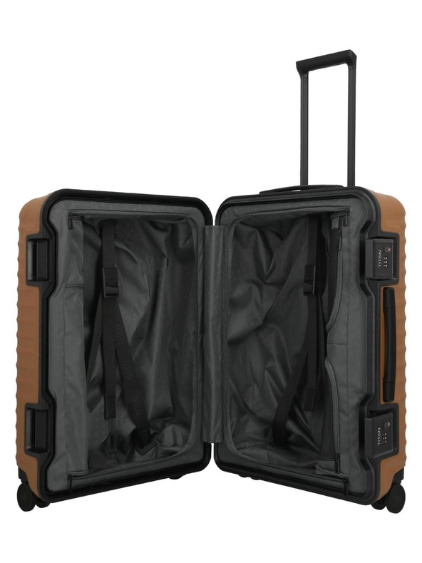 Titan Cestovný kufor Titan Overseas M plus Canyon bronze