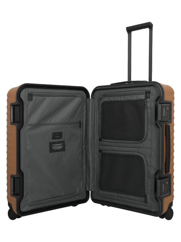 Titan Cestovný kufor Titan Overseas M plus Canyon bronze