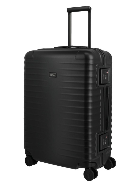 Titan Cestovný kufor Titan Overseas M plus Nightshade black