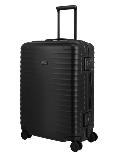 Titan Cestovný kufor Titan Overseas M plus Nightshade black