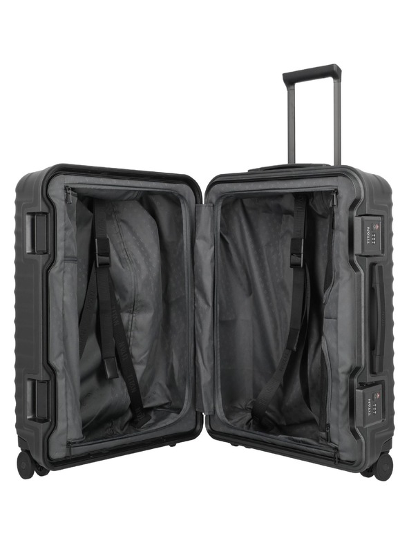 Titan Cestovný kufor Titan Overseas M plus Nightshade black
