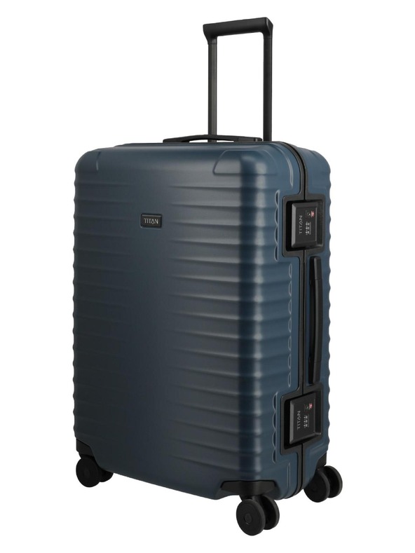 Titan Cestovný kufor Titan Overseas M plus Midnight blue
