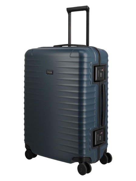 Titan Cestovný kufor Titan Overseas M plus Midnight blue