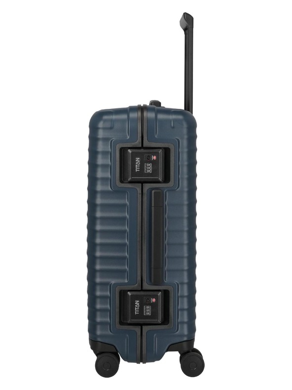 Titan Cestovný kufor Titan Overseas M plus Midnight blue