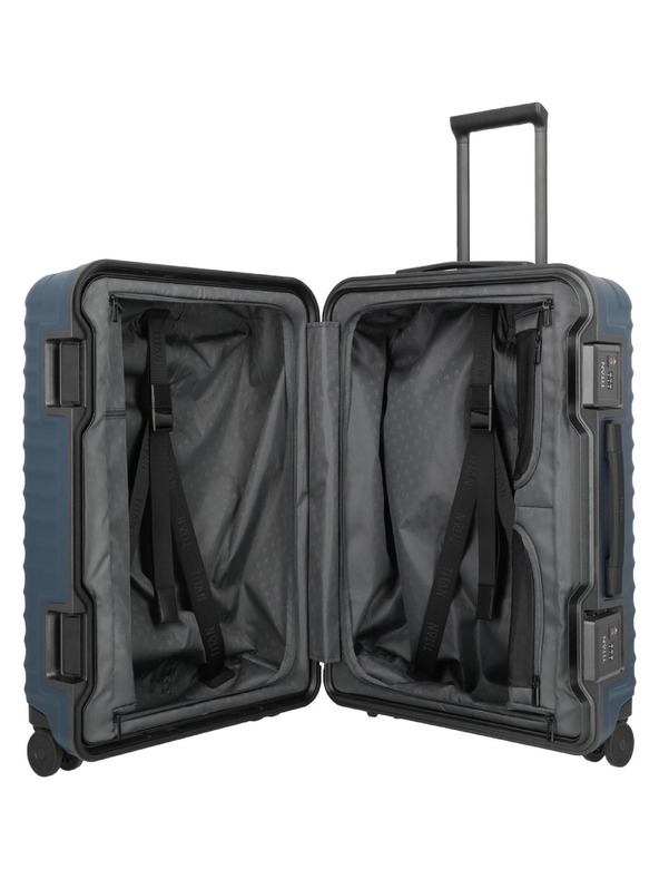 Titan Cestovný kufor Titan Overseas M plus Midnight blue