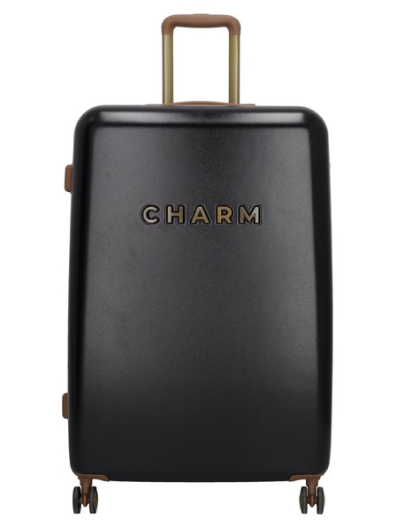 Charm London Cestovný kufor Charm London Capetown L Black