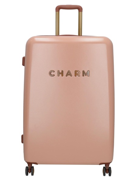 Charm London Cestovný kufor Charm London Capetown L Pink