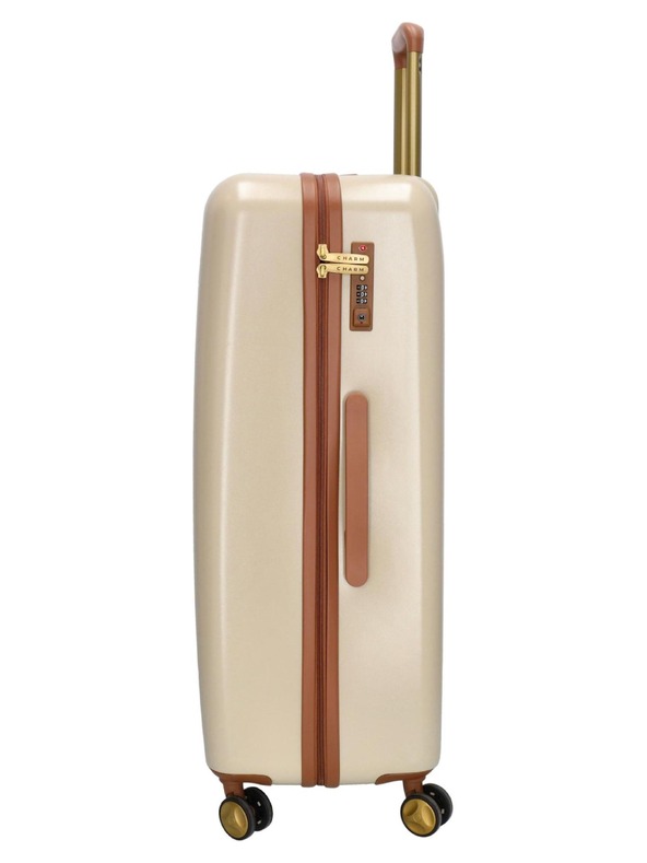 Charm London Cestovný kufor Charm London Capetown L Beige
