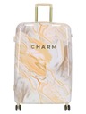 Charm London Cestovný kufor Charm London 23169 L Cream