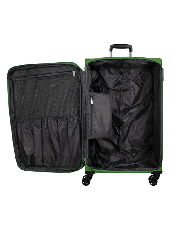Skyline Cestovný kufor Skyline Orlando 4w L Green