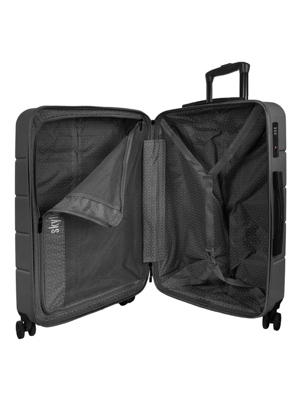 Skyline Cestovný kufor Skyline Goomera 4w L Anthracite
