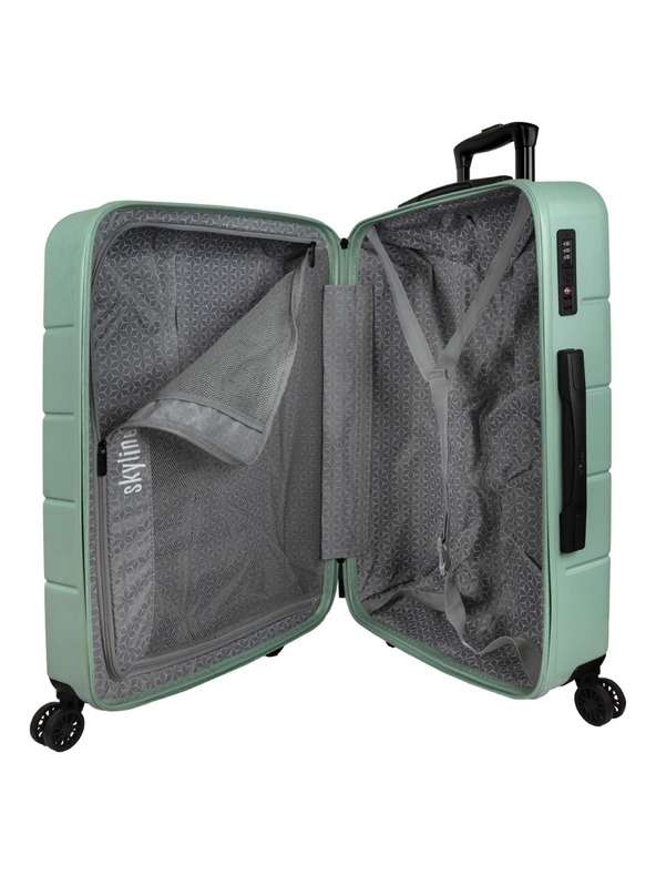Skyline Cestovný kufor Skyline Goomera 4w L Green