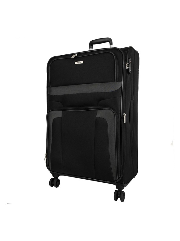 Skyline Cestovný kufor Skyline Orlando 4w L Black