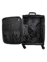 Skyline Cestovný kufor Skyline Orlando 4w L Black