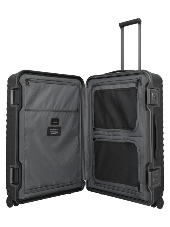 Titan Cestovný kufor Titan Overseas L Nightshade black