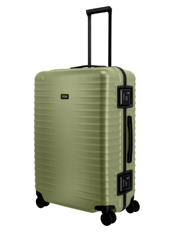 Titan Cestovný kufor Titan Overseas L Forest green