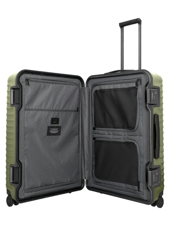 Titan Cestovný kufor Titan Overseas L Forest green