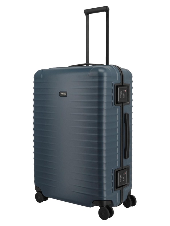 Titan Cestovný kufor Titan Overseas L Midnight blue