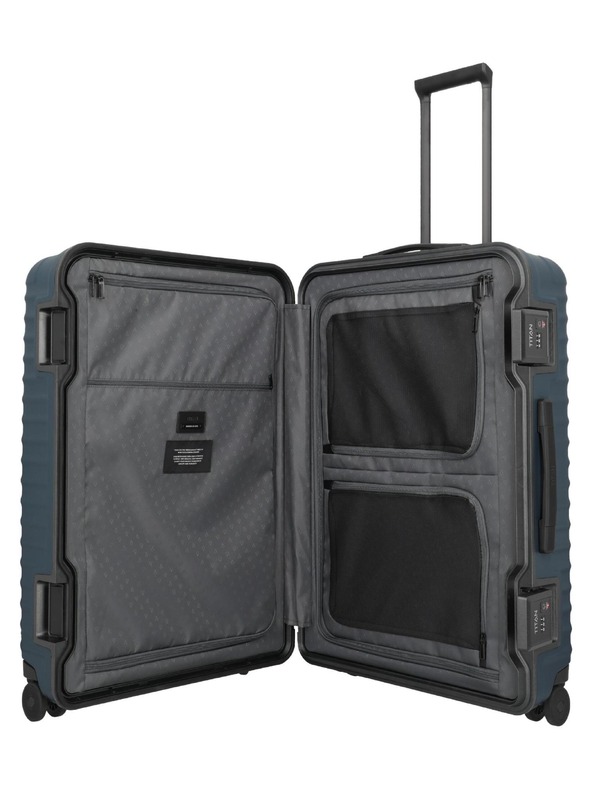 Titan Cestovný kufor Titan Overseas L Midnight blue