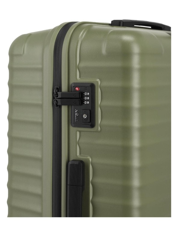 Titan Cestovný kufor Titan Upgrade L Forest green