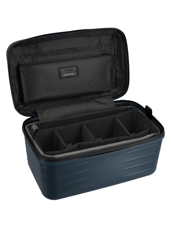 Titan Kozmetická kufrík Titan Upgrade Beautycase Midnight blue