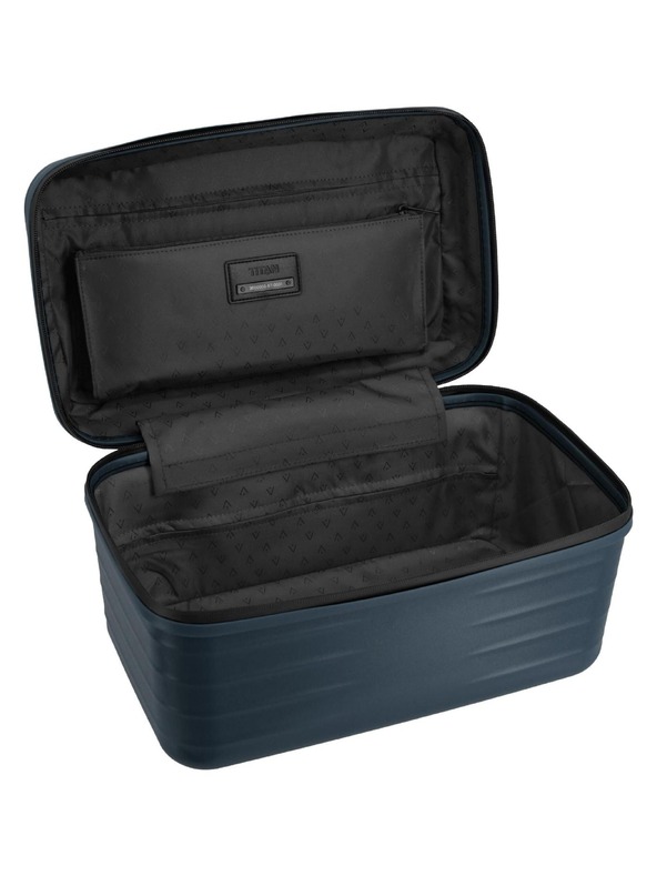 Titan Kozmetická kufrík Titan Upgrade Beautycase Midnight blue