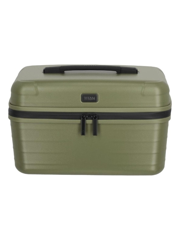 Titan Kozmetická kufrík Titan Upgrade Beautycase Forest green