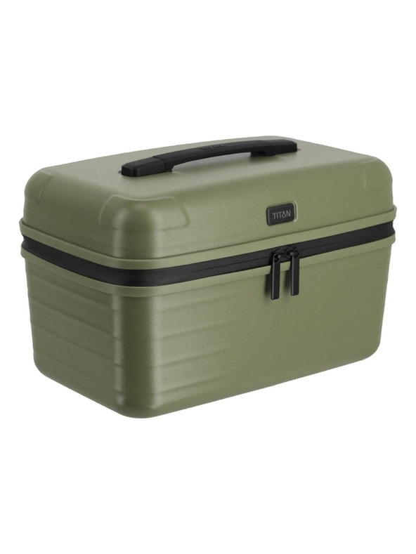 Titan Kozmetická kufrík Titan Upgrade Beautycase Forest green
