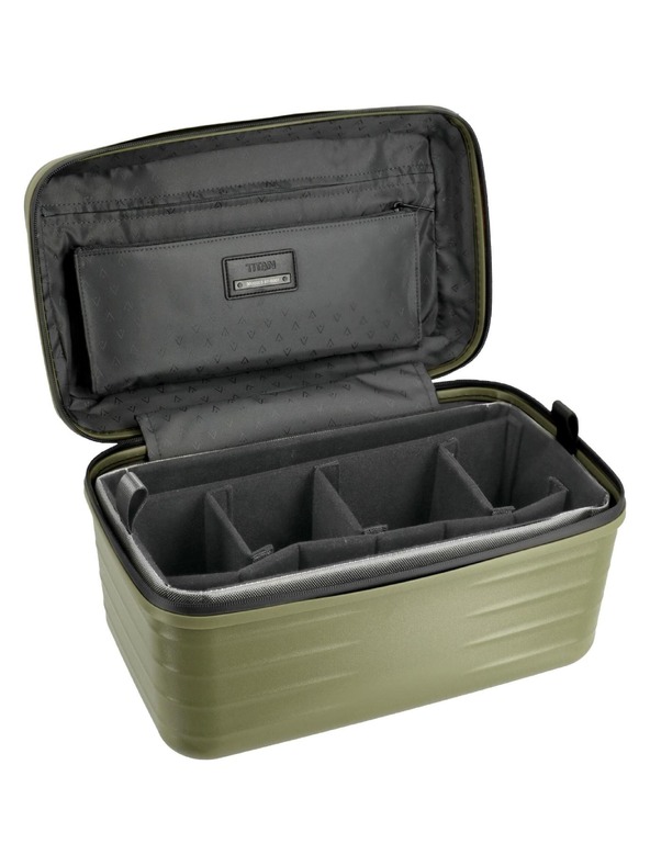 Titan Kozmetická kufrík Titan Upgrade Beautycase Forest green