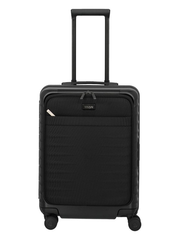 Titan Cestovný kufor Titan Overseas S Front pocket Nightshade black