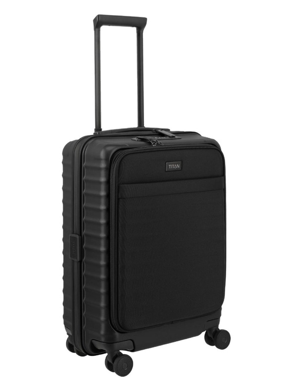 Titan Cestovný kufor Titan Upgrade S23 Front pocket Nightshade black
