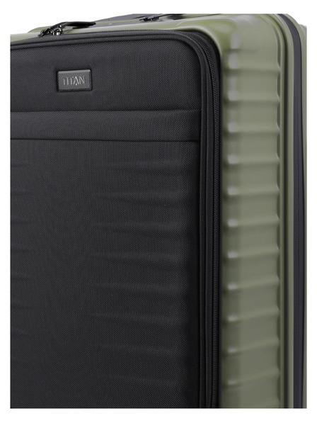 Titan Cestovný kufor Titan Upgrade S23 Front pocket Forest green
