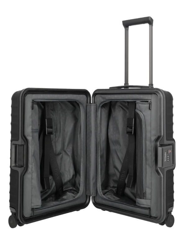 Titan Cestovný kufor Titan Overseas S20 Nightshade black