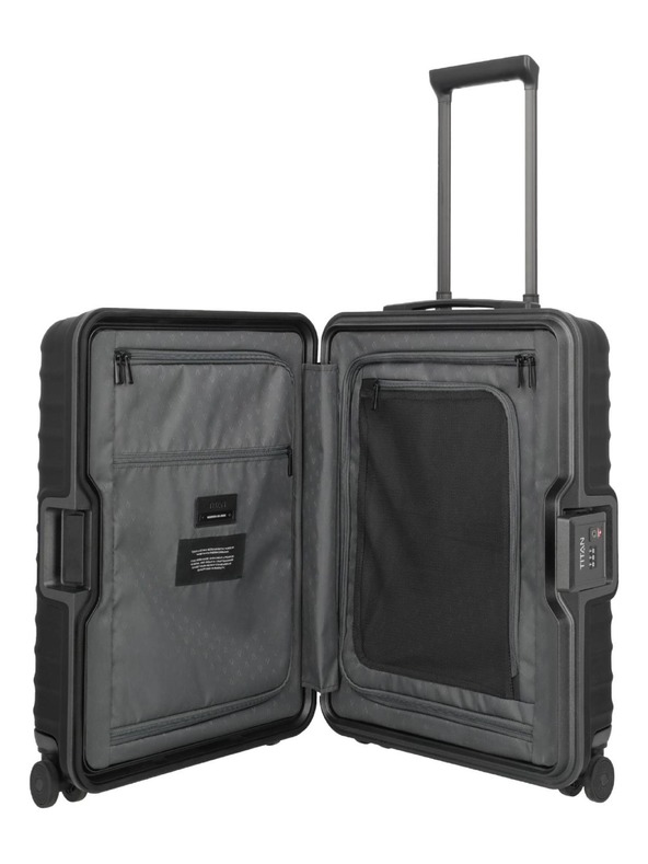 Titan Cestovný kufor Titan Overseas S20 Nightshade black