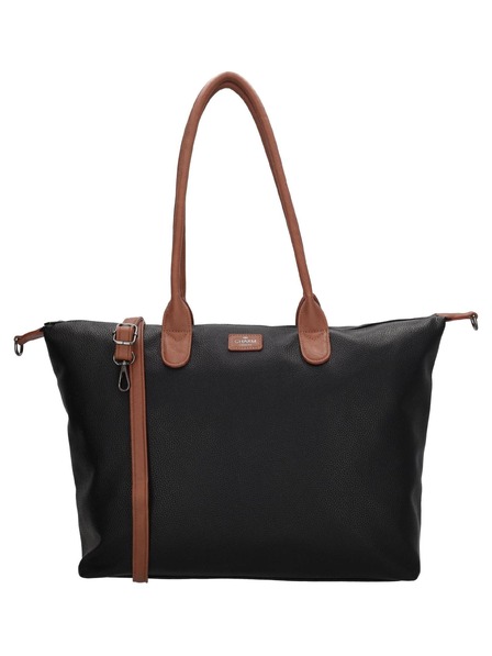 Charm London Taška Charm London Buckingham 23816 Black Cognac