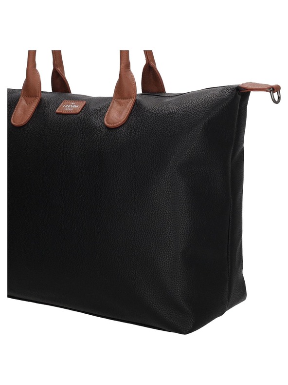 Charm London Taška Charm London Buckingham 23816 Black Cognac